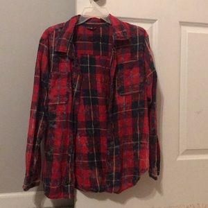 Flannel button down